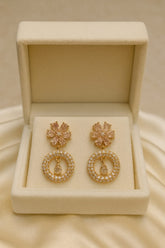 Zircon Earring-130 (Golden)